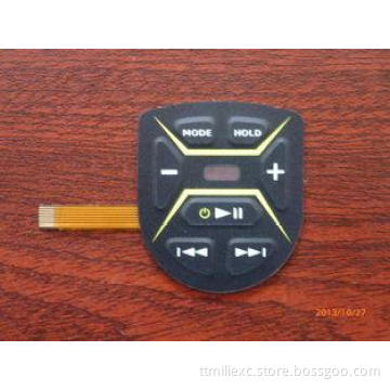OEM PC 3C Electronic Tactile Membrane Touch Switch Customiz